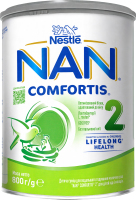 Суміш молочна суха для дітей від 6міс 2 Comfortis NAN з/б 800г