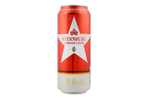 Пиво Sternburg 0,5 л з/б Lager 5% И441