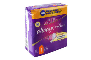 Прокладки гігієнічні ароматизовані Normal Platinum Always 48шт
