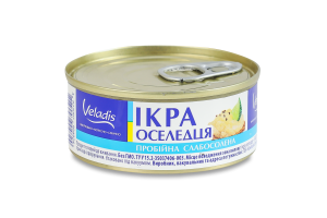 Ікра оселедця пробійная Veladis сл/с з/б 100г