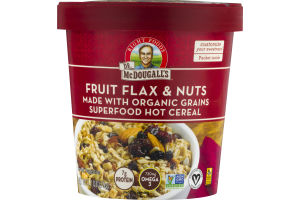 Dr. McDougall's Fruit Flax & Nuts Superfood Hot Cereal