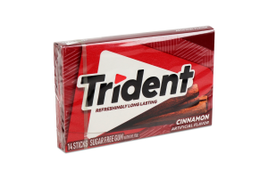 Гумка жувальна Trident з корицею