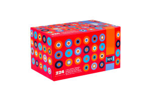 Платочки бумажные универсальные 2-х слойные №1 Bella 224шт