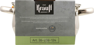 Каструля 2,5л з скляною кришкою 18см 26-238-124 Krauff