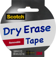 Scotch Dry Erase Tape Removable