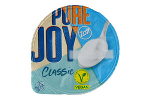 Йогурт кокосово-вівсяний Classic Pure joy Zott ст 140г