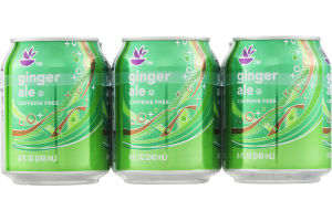Ahold Ginger Ale Soda - 6 CT