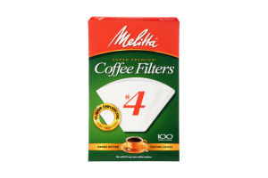 Melitta Super Premium #4 Coffee Filters - 100 CT