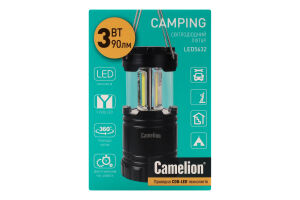 Ліхтар світлодіодний кемпінг Camelion