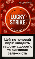 Изделие табакосодержащее для электрического нагревания с фильтром Lucky Strike Rich Tobacco 20шт