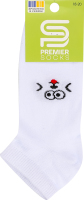 Шкарпетки дитячі з малюнком модель-1 занижені р.12-20 Premier Socks