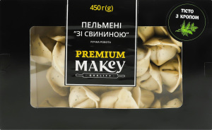 Пельмени замороженные Со свининой Premium Makey к/у 450г