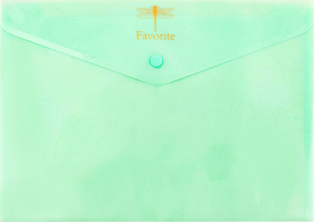 Папка-конверт Pastel Favourite А4 на кнопці Buromax