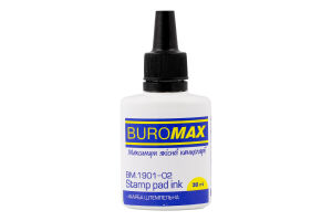 Краска штемпельная черная №BM.1901-02 Buromax 30мл