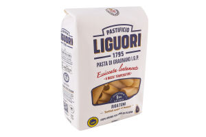 Изделия макаронные из твердых сортов пшеницы Ригатони Pastificio Liguori м/у 500г