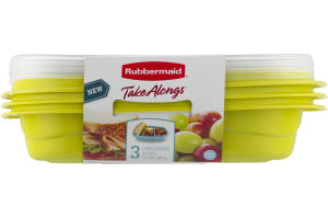 Rubbermaid Take Alongs - 3 CT
