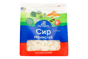 Творог 9% зернистый Хуторок м/у 330г