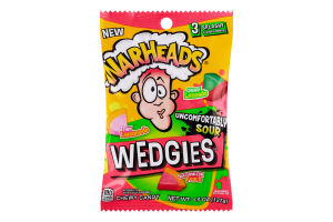 Цукерки Warheads фруктові дольки жувальні