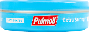 Льодяники без цукру з освіжаючим смаком з підсолоджувачами Extra Strong Pulmoll з/б 45г