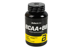 Добавка харчова таблетки ВСАА + В6 BiotechUSA 100шт