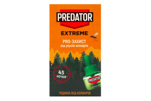 Рідина д/електрофумігатора Extreme Pro-Захист 45ночей 30мл Predator