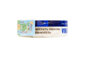 Порції нікотиновмісні з підсолоджувачами Vika Deep blue Siberian mint 20шт