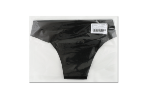 Труси-стрінги жіночі чорні 80%ПА 20%еластан р.M/L/XL CH0610 Коттон Хілл