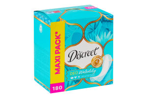 Прокладки ежедневные гигиенические ароматизированные Deo Waterlily Multiform Discreet 180шт