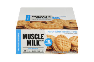 Muscle Milk Protein Bar Peanut Butter Cookie - 12 CT