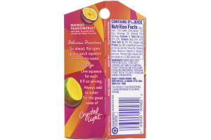 Crystal Light Liquid Drink Mix Mango Passionfruit
