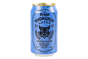 Пиво Orion Shoukunin TropicalPilsner світл філ з/б