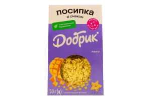 Посипка кондитерська фігурна Манго Добрик к/у 50г