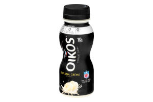 Dannon Oikos Nonfat Yogurt Drink Banana Creme