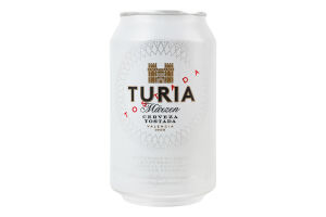 Пиво 0.33л 5.4% напівтемне фільтроване солодове пастеризоване Marzen Turia з/б