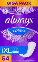 Прокладки щоденні гігієнічні ароматизовані Extra long Daily protect Always 54шт