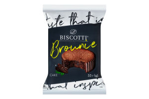 Кекс Брауни Biscotti м/у 55г