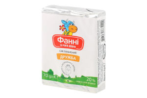 Сир плавлений 20% Дружба Фанні м/у 70г