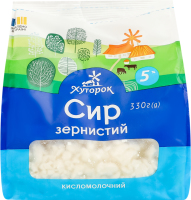 Творог 5% зернистый Хуторок м/у 330г