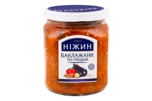 Баклажани по-грецьки Ніжин с/б 450г