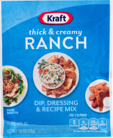 Kraft Ranch Dip, Dressing & Recipe Mix