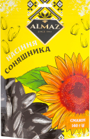 Семечки подсолнечника жареные Almaz д/п 140г