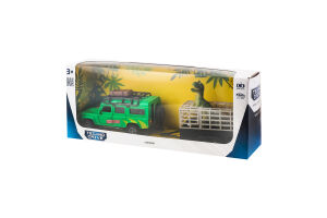 Набор игровой для детей от 3лет с прицепом и динозавром №520178.270 Land Rover TechnoDrive 1шт