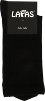 Носки мужские высокие Lapas №1P-230-BLK 44-46 черный