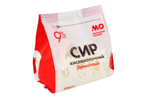 Творог 9% Зернистый Молочний острів м/у 350г