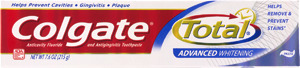 Colgate Total Advanced Whitening Anticavity Fluoride and Antigingivitis Toothpaste