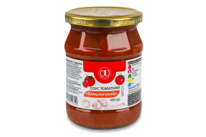 Соус томатный Шашлычный ТМ "1" с/б 450г
