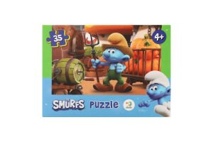 Пазл-міні The Smurfs Фермер з гарбузами 35елементів DoDo