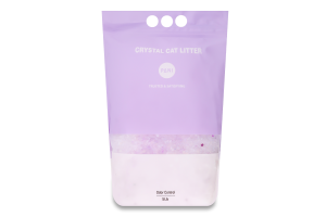 Наповнювач д/котячого туалету Лаванда силікагелевий 80% 2,3кг Pani