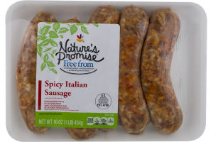 Nature's Promise Sausage Spicy Italian