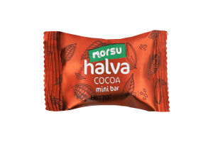 Халва подсолнечная со вкусом какао Norsu м/у 15г